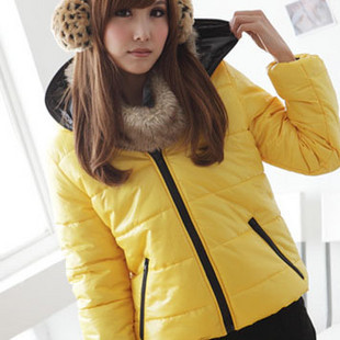 Winter 2012 wadded jacket women's medium-long thickening with a hood cotton-padded jacket cotton-padded jacket outerwear