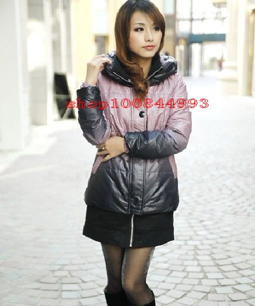 Winter clothing product down jacket female quality goods down cotton grows in size XL/XXL