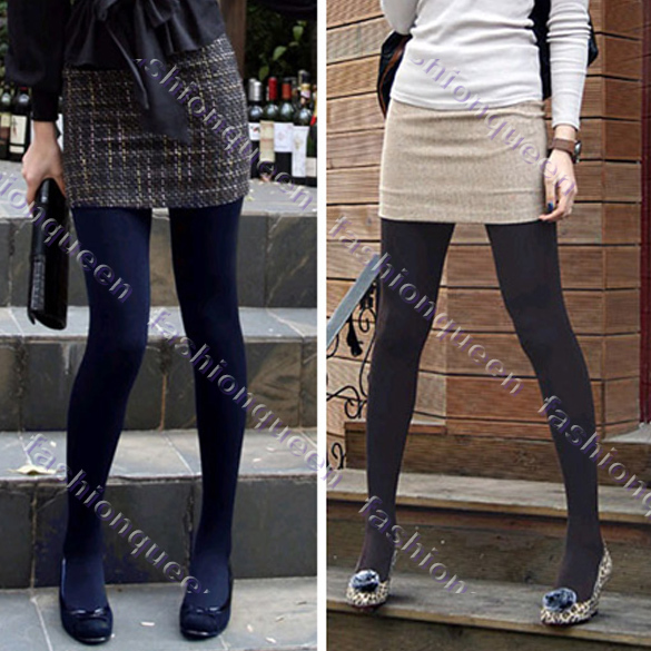 Winter Fashion Slim Fleece Tights Pantyhose Warmers Leggings Women Stockings 5 Colors 3329