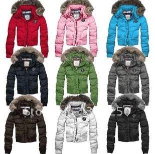 Winter Jackets Women Fashion Lady Down Jacket Winter Clothes Brand Down Coat 9 Colors warm Jacket S/M/L Free Shipping