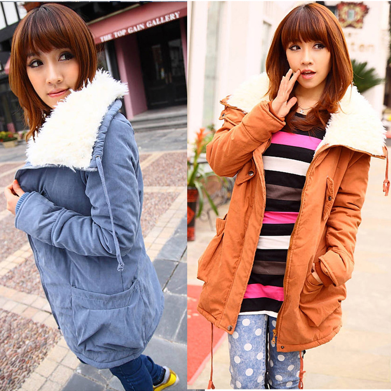 Winter maternity clothing maternity berber fleece outerwear wadded jacket maternity thermal cotton-padded jacket maternity