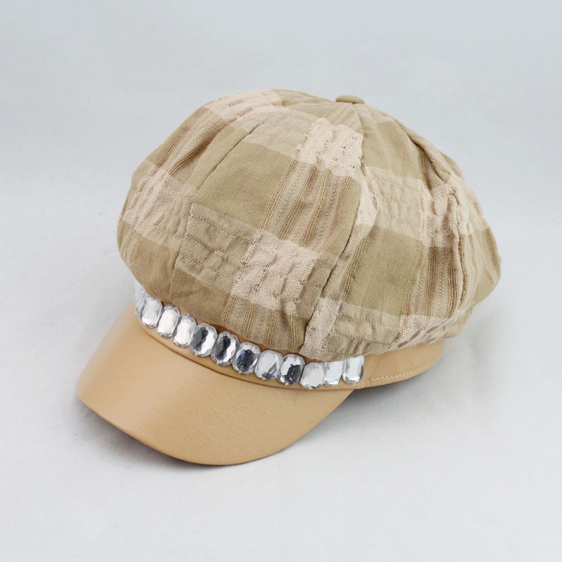 Winter outdoor fairy handmade fashion cap thermal handmade bead patchwork trend cap