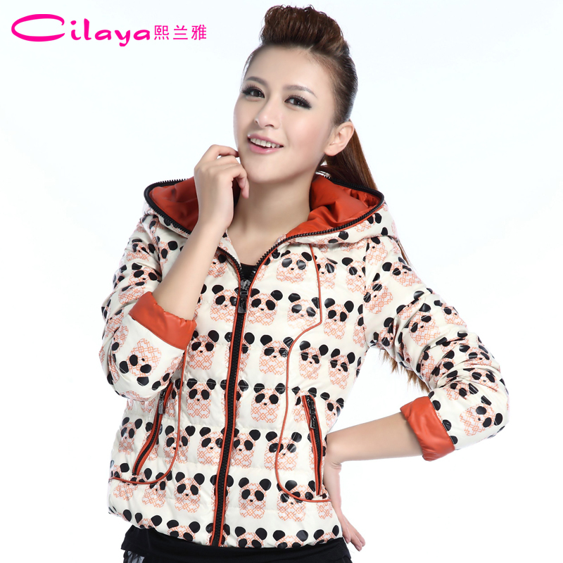 Winter short design outerwear 2012 slim down coat Women c2133