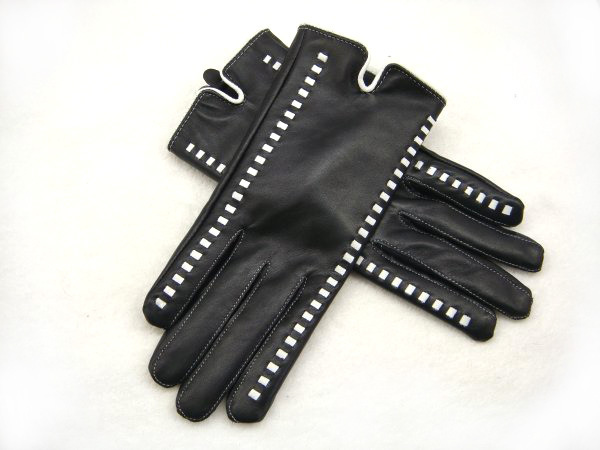 Winter thermal Women sheepskin gloves women's genuine leather gloves fashion