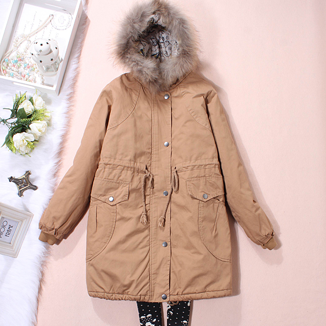 winter thickening casual fur collar maternity wadded jacket maternity cotton-padded jacket maternity Maternity Coat