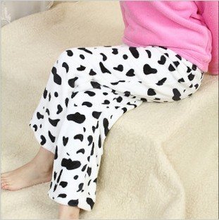 Winter thickening han edition cows lovers pants