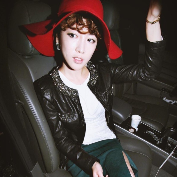 Winter women's 2013 luxury rhinestone slim black water wash leather clothing short jacket female autumn and winter