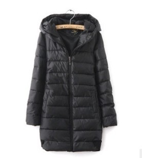 Winter women's glossy thickening slim medium-long cotton-padded jacket wadded jacket cotton-padded jacket outerwear