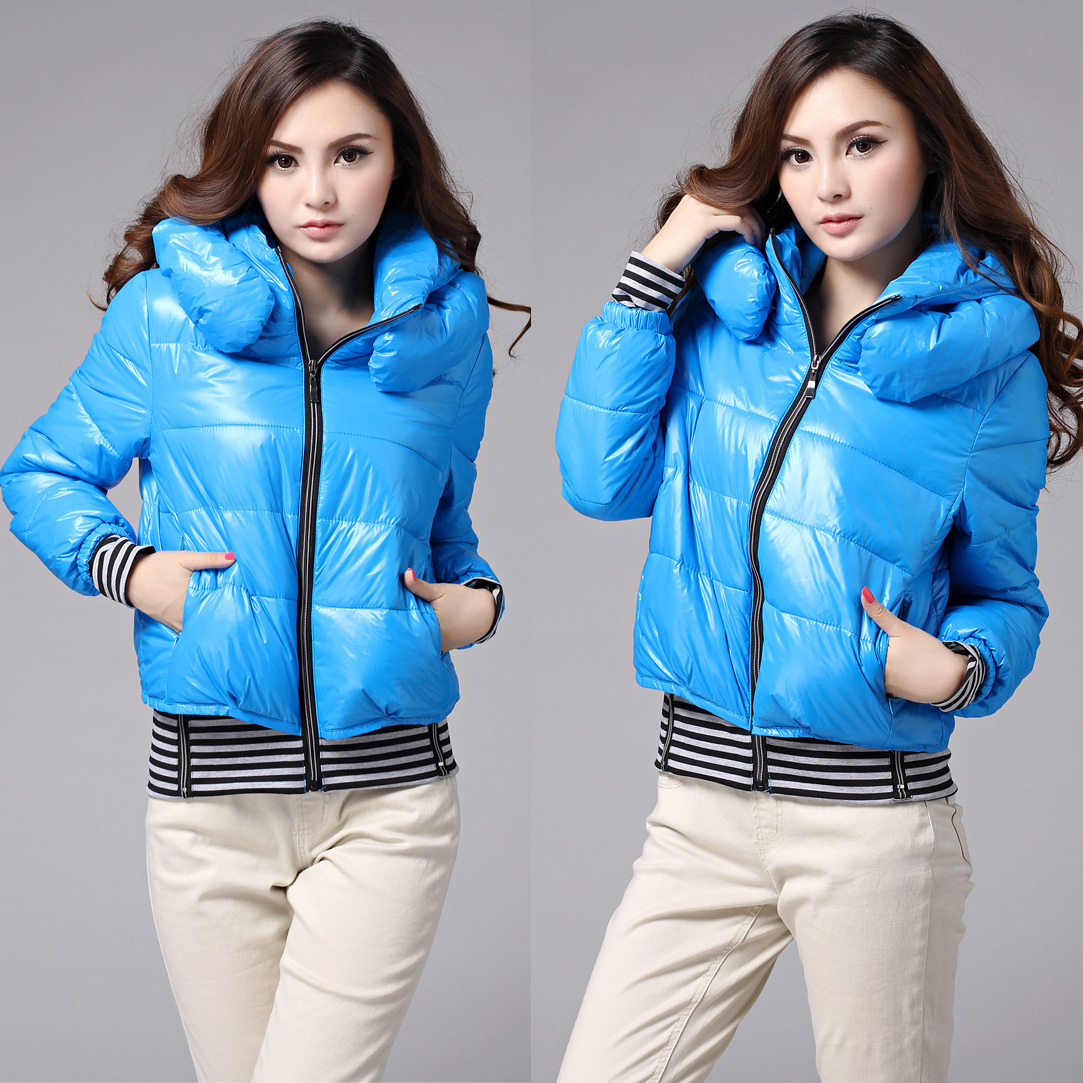 Winter women's short design thickening down coat outerwear plus size winter clothes