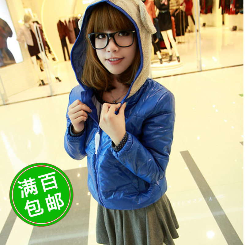winter women's thick wadded jacket cotton-padded jacket clothing clothes cotton-padded jacket woolen outerwear