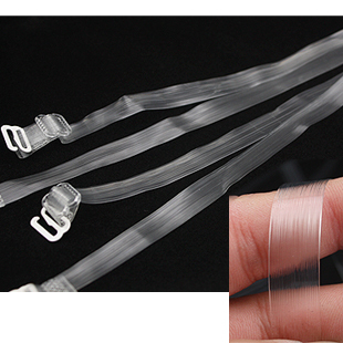 Wire gloss crystal transparent shoulder strap pectoral girdle invisible tape a pair of