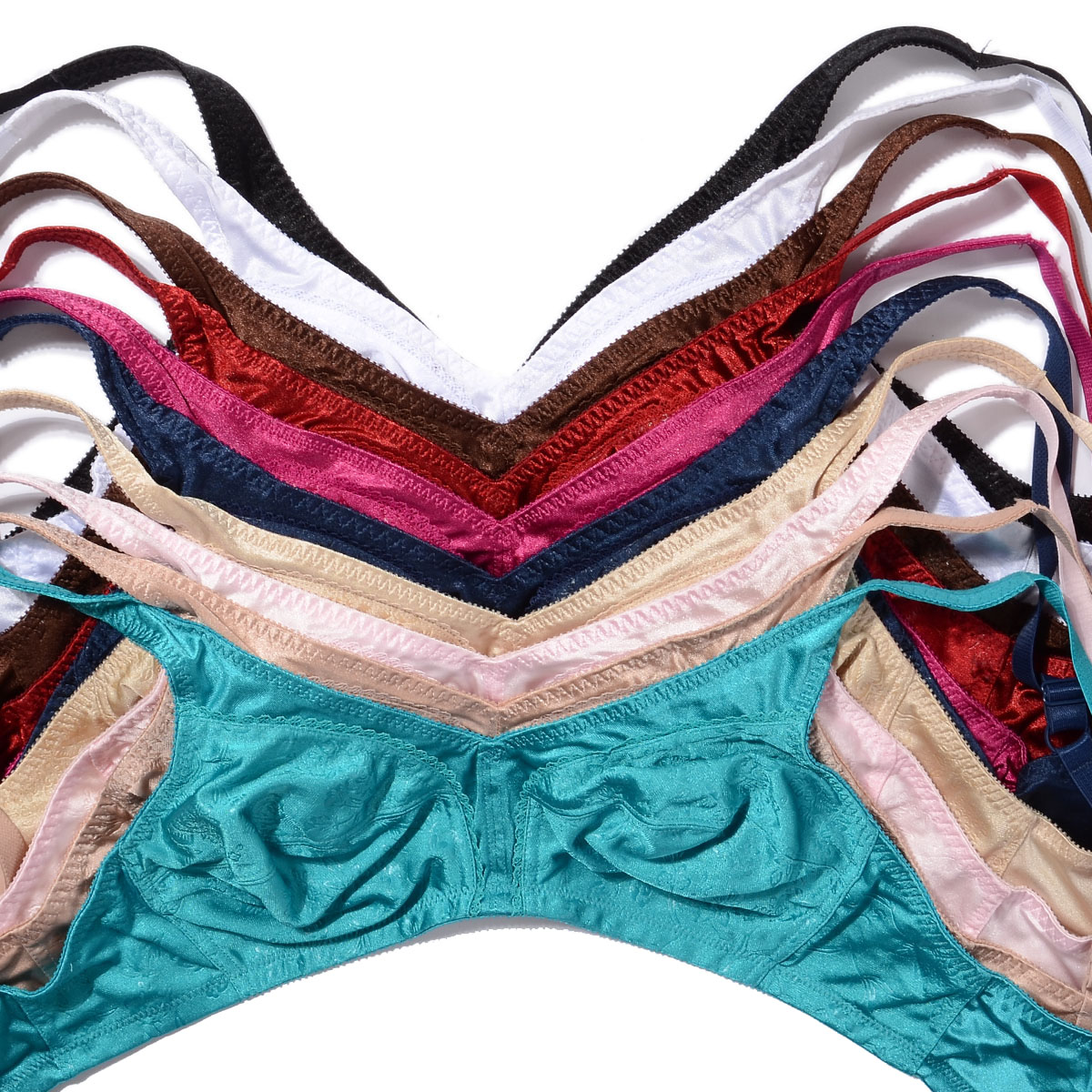 Wireless bra ultra-thin plus size corset fashion large cup underwear