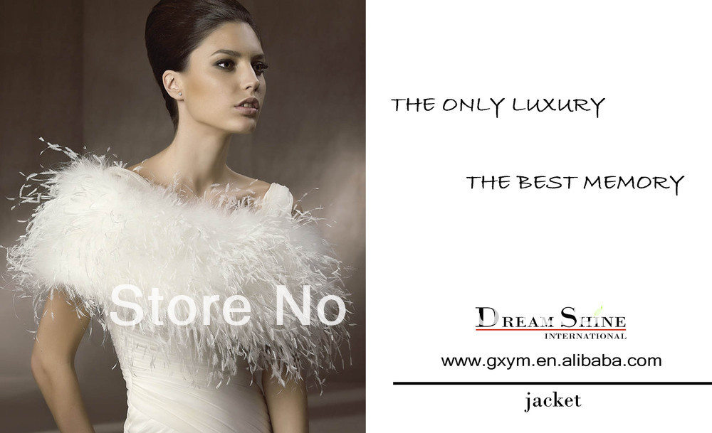 WJ010 2013 custom made short sleeve off white velvet Bridal Jackets
