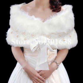 wj013 Free shipping unexpensive modest wedding bolero bridal shawl wedding jacket