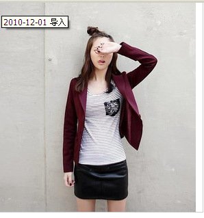 Wk083 dull black mid waist faux leather zipper elastic short skirt basic skirt sexy slim hip
