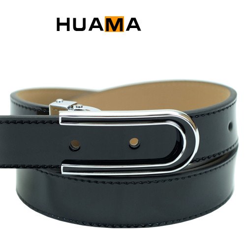 wmen belt   ,HUAMA Belt in top layer leather , fashion belt + Hasp Zipper Fastener  +populor color