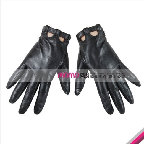 Woma warmen suede women's repair 's top genuine leather gloves l026n women's short design