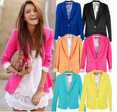 WOMAN SUIT BLAZER FOLDABLE BRAND JACKET women clothes suit