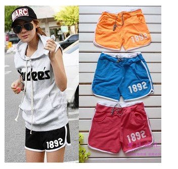 Women casual shorts beach pants Cotton Hot sports pants Swimming trunks women homewear