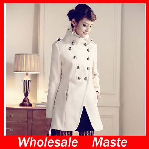 Women coat fashion overcoat/ Napoleon military uniform double breast winter coat /jacket outerwear/Military style Jacket WM0003