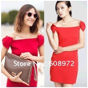 women dress OL slim fit Simple retro sexy skirt casual ladies' wear evening party clothes