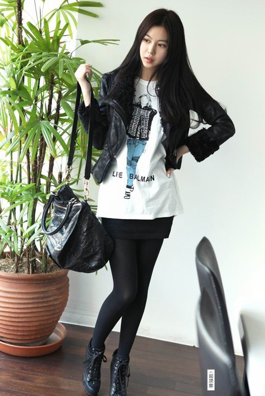 Women Fashion Detonation of Faux Chamois leather Punk Motorcycle Slim Coat Jack