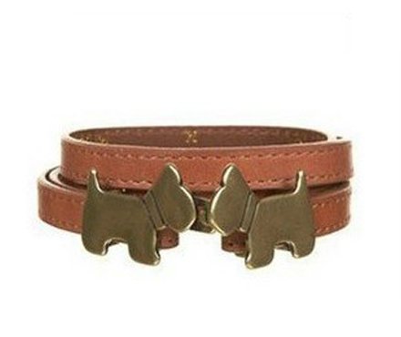 women fashion leather  waist kiss Scotland puppy belts , Free shipping E176
