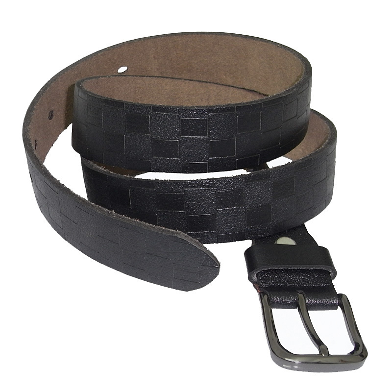 Women fashion plaid genuine leather Women strap vintage belt all-match cowhide women's strap belt