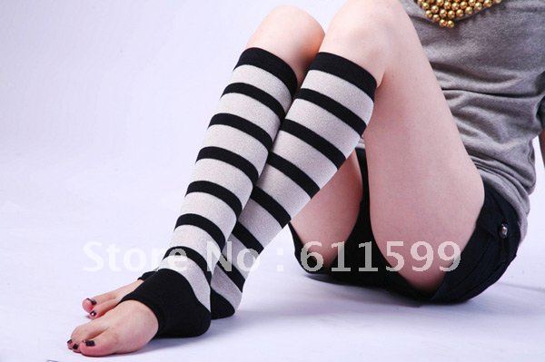 Women Fashion  Socks Sexy Cotton Stocking  medium thickness  2 Color  Free Shipping cheerleading socks