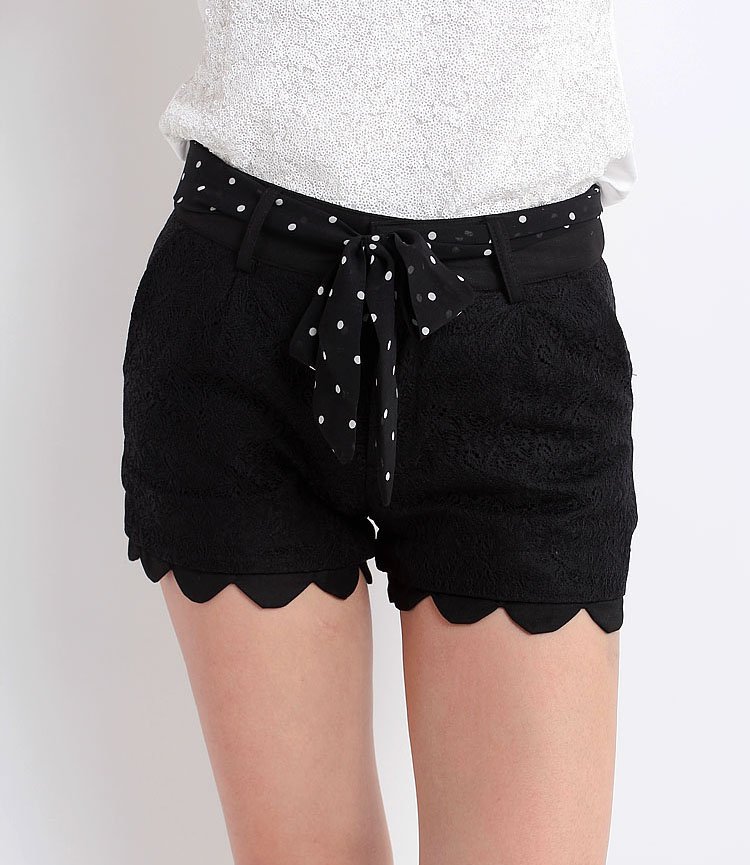Women High Quality Short Lace Trousers /Casual Short Pants/Ladies' short/scanties(S-XL)-Free Shipping