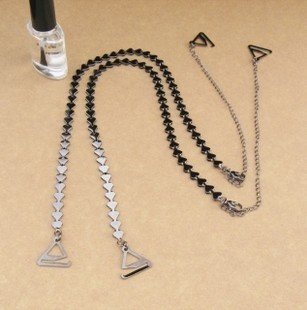 Women intimates accessories bra straps summer metallic bra shoulder straps