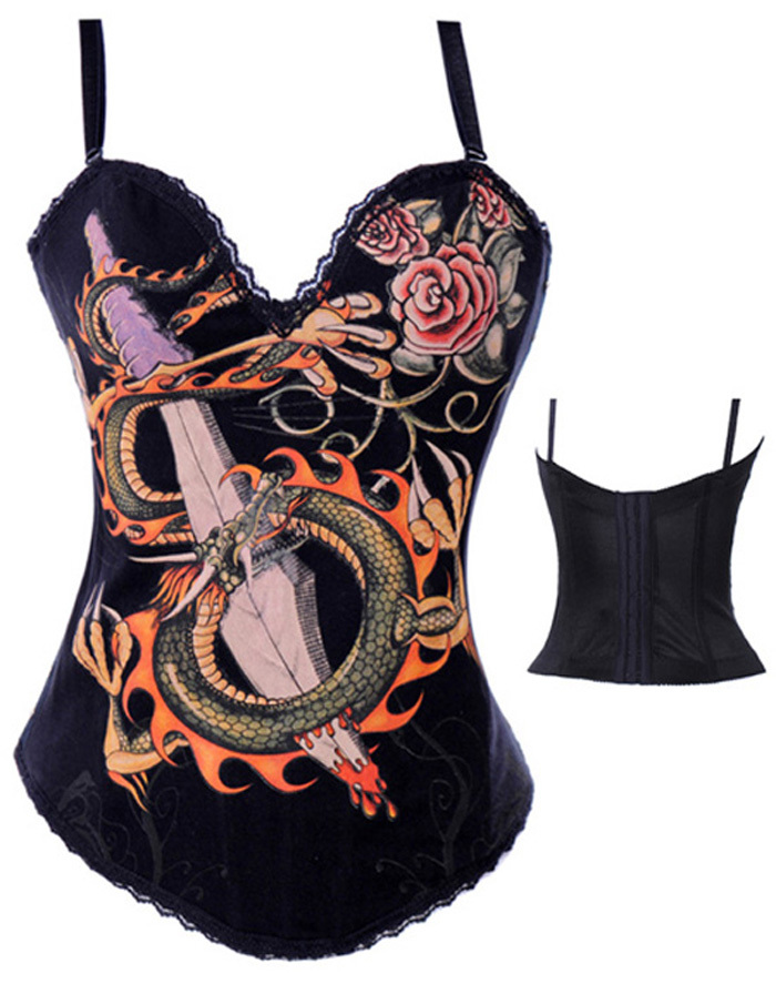 Women intimates lady shaper Free Shipping Satin Sexy Lingerie Corset 3307