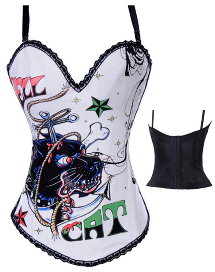 Women intimates lady shaper Free Shipping Satin Sexy Lingerie Corset 3308