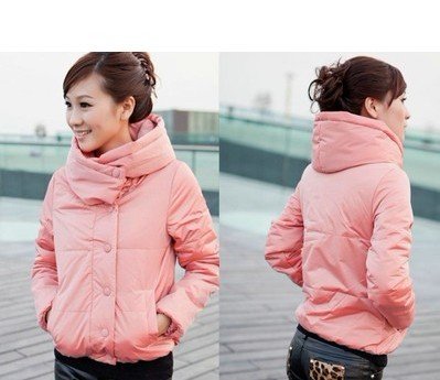 Women Lady Warm Winter Short Outwear Cotton Coat Jacket 5 Color CPAM Free Shipping