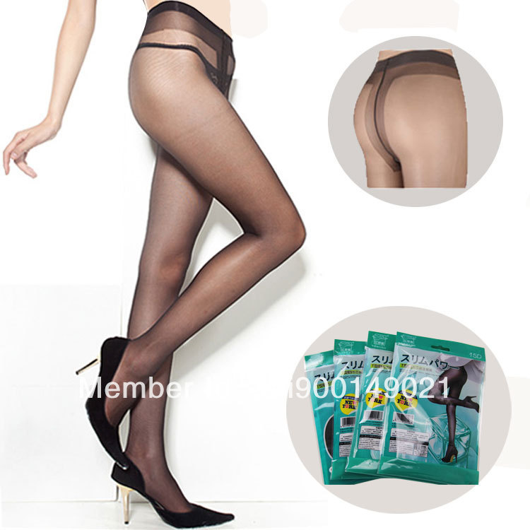 women's 15d Core-spun Yarn t seamless cool ultra-thin pantyhose stockings