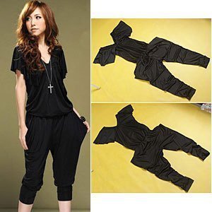 Women's 2011 spring and summer V-neck harem pants jumpsuit bodysuit jumpsuit