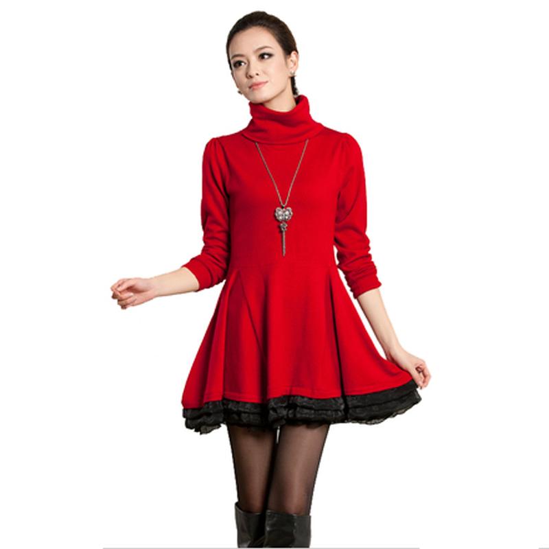 Women's 2012 basic sweater female slim medium-long sweater cashmere sweater