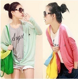 Women's 2013 spring fashionable candy color casual outerwear cardigan coat