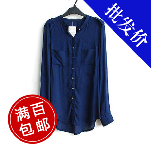 Women's 2013 spring honey loose long-sleeve casual shirt top