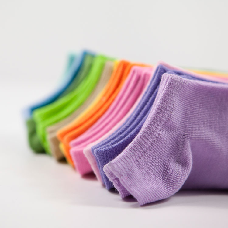 Women's Asakuchi boat socks candy color cotton women socks thin section
