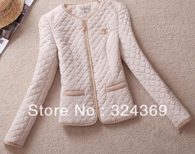 Women's autumn and winter fashion down jacket padded 100% brand new 2-color