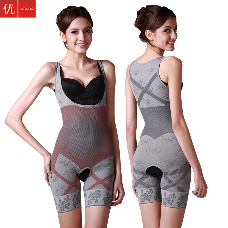 Women's Bamboo charcoal fiber pressure chest body Leotard Wholesale & Retail Y77