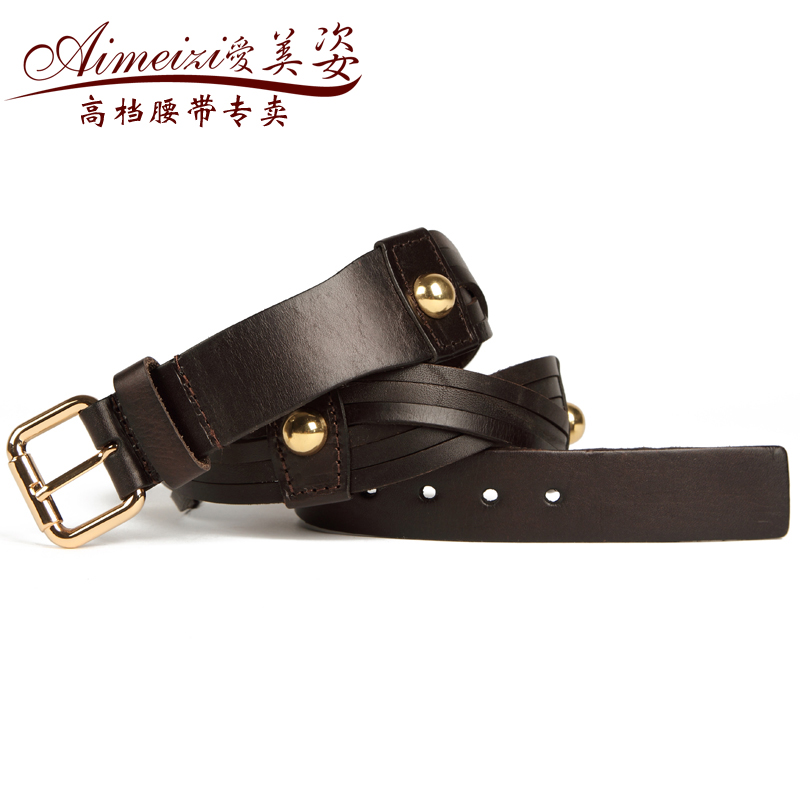 Women's belt genuine leather belt female women's strap female fashion cowhide casual pants belt cowhide fashion belt