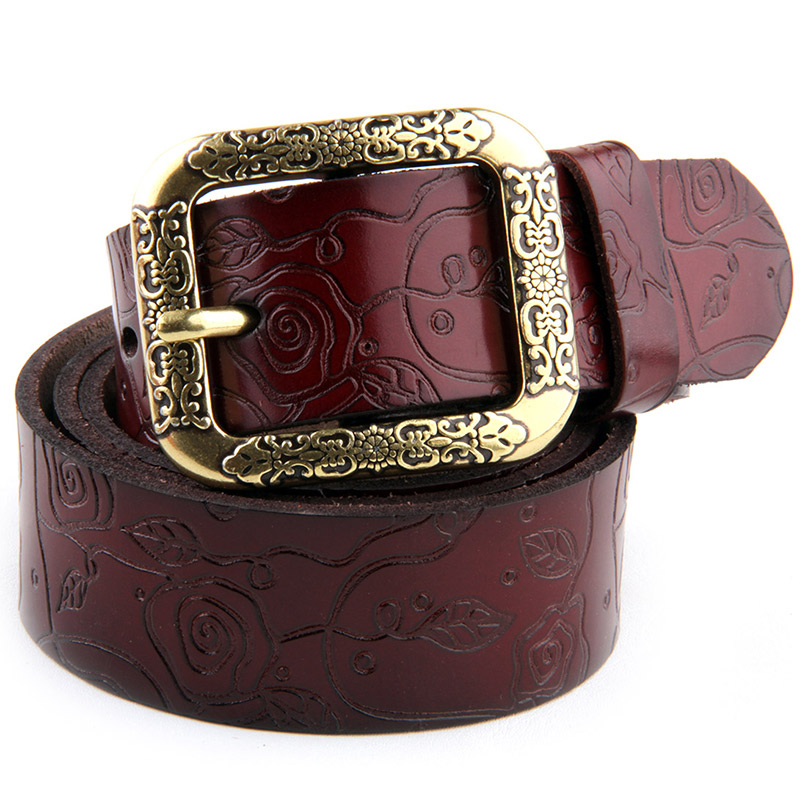 Women's belt genuine leather strap Women cowhide belt pants belt strap