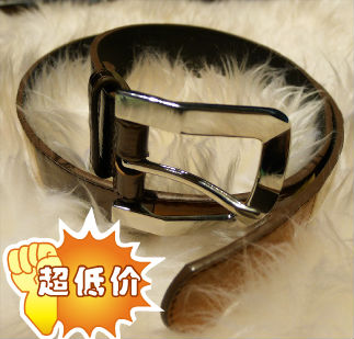 Women's belt strap belt fashion genuine leather PU belt female 2012