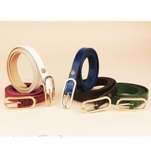 Women's belt women's strap genuine leather fashion belt genuine leather candy color (BL007)