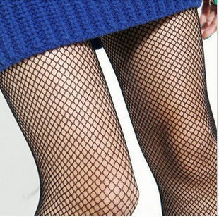 Women's black sexy cutout fishnet stockings fishing net socks stockings mesh pantyhose d36