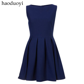 Women's blue wool dress for asos free shipping for cpam