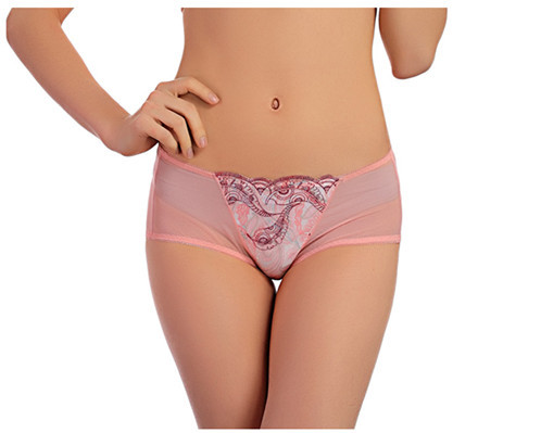 women's breathable embroidery  antibiotic panties