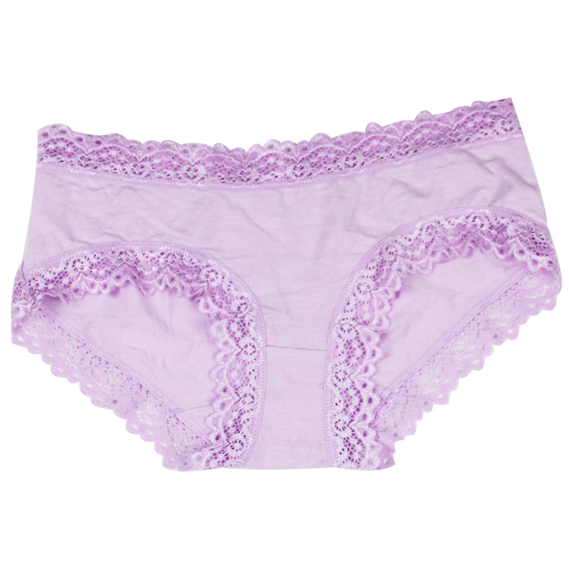 Women's briefs lace decoration sexy seamless panties gift underwear